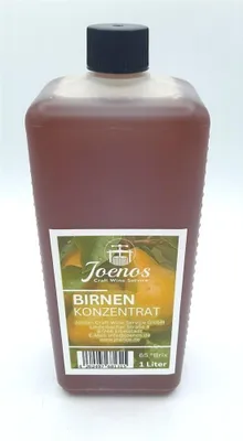 Produktbild von Birne - Fruchtsaft Konzentrat zur Herstellung von Wein, Bowle, Speiseeis 1 L