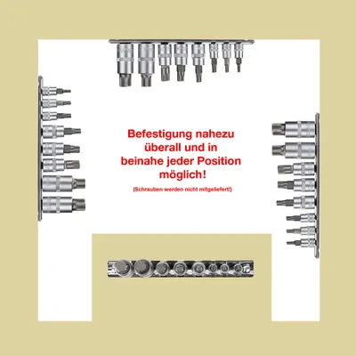 Produktbild von Vielzahn-Steckschlüssel, 8-teiliger Satz