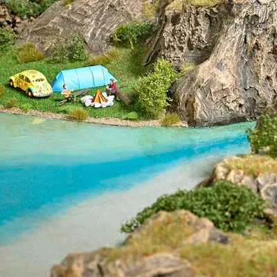 Produktbild von Busch Modellierwasser Farb-Set 7581