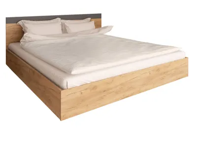 Obrázok produktu pre Kondela Posteľový rám Gabriela 160 - dub artisan / grafit