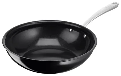 Wok 28 cm, keramische Antihaftbeschichtung, Aluminium, Induktion