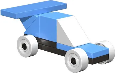 Obrázok produktu pre Ainstein magnetisches Spielzeug Mini Racer Bauset kreativ