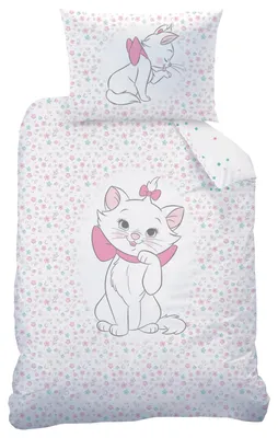 Image de Parure de lit bébé réversible Disney Cat Marie 101 Dalmatiner