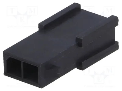 Productafbeelding van 5x 3mm vrouwelijke stekker, aansluitplaat. PIN: 2 10127717-02LF, Signteck-connector, klikverbinding