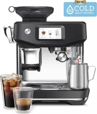 Produktbild von SAGE SES882BTR4FEU1 Sage the Barista Touch Impress Siebträgermaschine schwarz