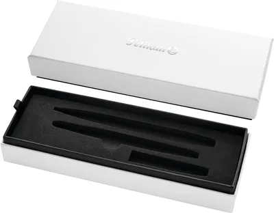Produktbild von Pelikan Füller & Kugelschreiber Jazz Noble Elegance Carbon Schwarz Geschenkbox