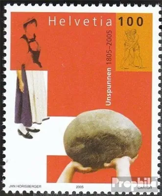 Produktbild von Briefmarken Schweiz 2005 Mi 1917 (kompl.Ausg.) gestempelt Folklorefest