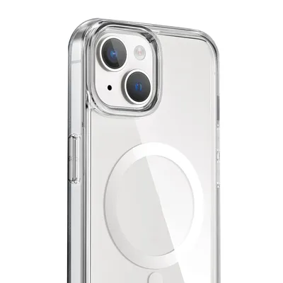 Produktbild von Handyhülle Schutzhülle für Apple iPhone 15 Hülle kompatibel mit MagSafe Transparent Silikon Case