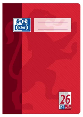 Obrázok produktu pre Oxford 100050312 Cvičebnica A4 16 listov riadkovanie 26(T)