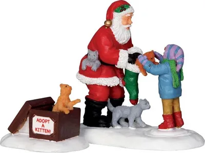 Produktbild von LEMAX - Santa And Kittens