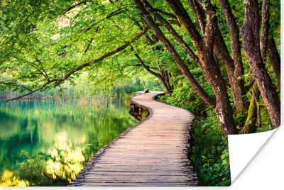 Produktbild von MuchoWow® Poster Park - Europa - Frühling 180x120 cm - Fotoplakat