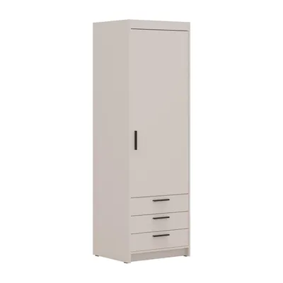 Produktbild von AX LIVING Kleiderschrank Schrank Beige Storicos 1T3S 59,9cm Modern