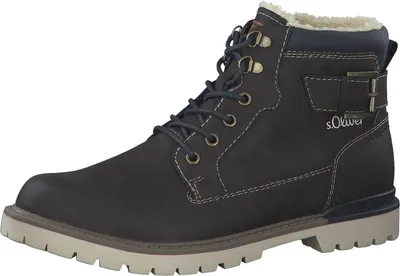 Produktbild von s.Oliver Herren Stiefeletten Warmfutter Schnürung 5-16253-29, Größe:43 EU, Farbe:Braun
