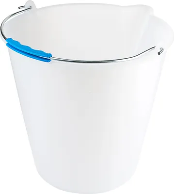 Produktbild von Kunststoffeimer, Eimer, Kunststoff, 12-15 Liter Inhalt wählbar, mit Ausguss : 15 Liter Variante: 15 Liter