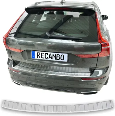 Obrázek produktu pro Matná ochrana nárazníku z nerezové oceli vhodná pro Volvo XC60 II | BJ od 2017&gt