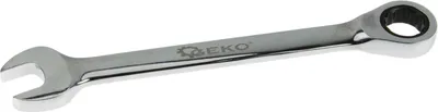 Obrázok produktu pre Kombinovaný kľúč očkoplochý s račňou 17mm