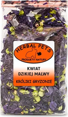 Obrázok produktu pre Bylinné domáce zvieratá - Kvet Čierneho Slézu 20g Herbal Pets