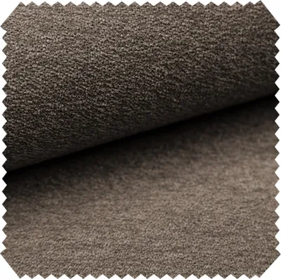 Produktbild von novely® MOERS Feiner Strukturstoff Glatte Flache Noppen-Bouclé-Optik | 1 lfm - Farbe: 04 Braun