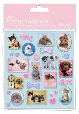 Gel-Sticker-Set, 10,5 x 14,5 cm, 1 Stück