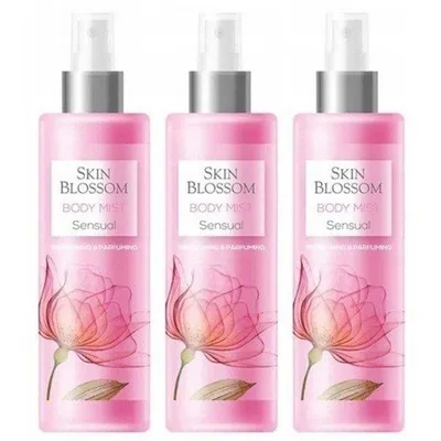 Produktbild von Biofresh Body Mist Skin Blossom Sensual 3 x 200 ml