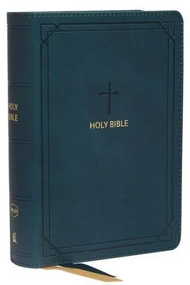 Produktbild von Nkjv, Reference Bible, Compact, Leathersoft, Teal, Red Letter Edition, Comfort Print