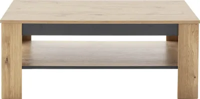 Produktbild von Couchtisch >GRENO< in Wildeiche Nachbildung - 115x46x65 (BxHxT)
