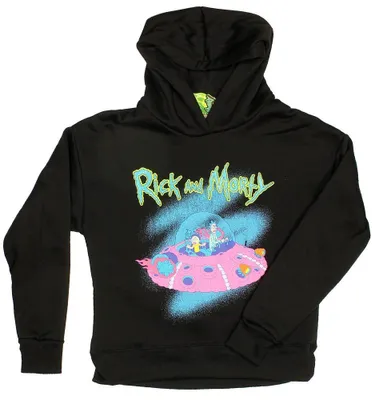 Produktbild von Rick und Morty Raumschiff Damen Kapuzenpullover - M