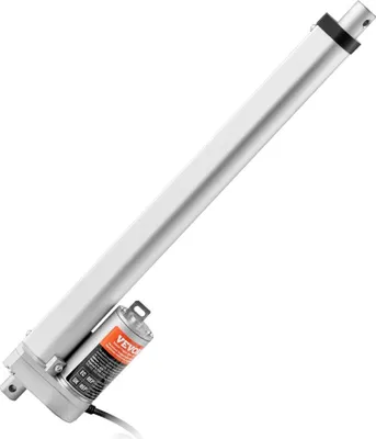 Image de Actionneur linéaire 12 V, 12 pouces, charge élevée 330 lb/1500 N, 0,19 po/s, protection IP54