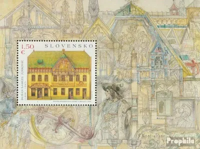 Produktbild von Briefmarken Slowakei 2015 Mi Block47 (kompl.Ausg.) postfrisch Kunstwerke