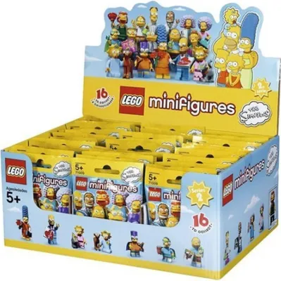 Obrázek produktu pro LEGO® Minifigurky 71009 Orginal box 60 ks The Simpsons 2.