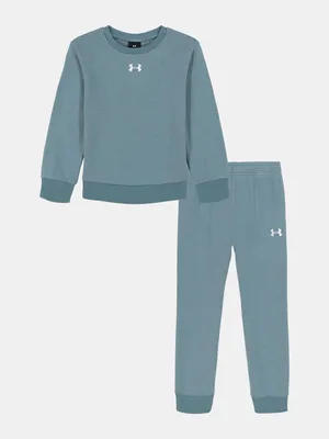 Produktbild von Under Armour UA Rival Crewneck Set für Jungen 6-7YR