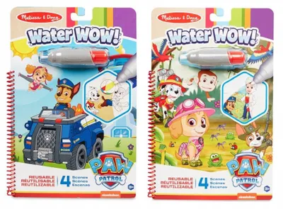 Produktbild von Melissa & Doug Paw Patrol Wassermalbuch Set 2 Stück