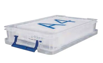 Image de BankersBox Aufbewahrungsbox 5,5L             transparent 1PK