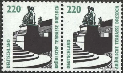 Produktbild von Briefmarken BRD (BR.Deutschland) 1997 Mi 1936A wP waagerechtes Paar gestempelt Sehenswürdigkeiten