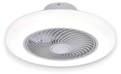 Obrázok produktu pre LED stropné svietidlo s ventilátorom 20 W s 5 lopatkami a 6 rýchlosťami prúdenia teplej a studenej vzduchu s diaľkovým ovládaním
