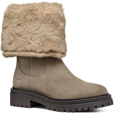 Produktbild von Geox - Damen Stiefeletten "D Iridea M", Leder FS9570 (39 EU) (Blaugrün)