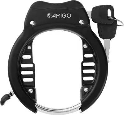 Immagine prodotto di serratura ad anello 9630 acciaio 63 mm nero