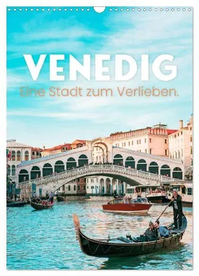 Produktbild von Venedig - Eine Stadt zum Verlieben. (Wandkalender 2026 DIN A3 hoch), CALVENDO Monatskalender