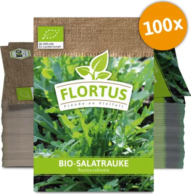 Produktbild von Salatrauke (100 Tütchen) |  Salatraukesamen von FLORTUS