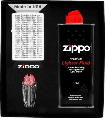 Produktbild von ZIPPO Feuerzeug-Set ZIPPO DESIGN 2 Geschenk No1