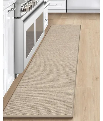 Immagine prodotto di Tappeto da cucina, 60x200 cm, beige, in poliestere, antiscivolo