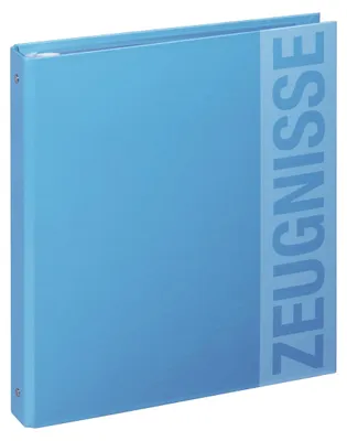 Produktbild von Pagna Zeugnisringbuch 20 Hüllen hellblau