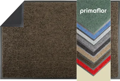 Produktbild von Schmutzfangmatte ZANZI 90x150cm Braun robuste Türmatte aus Recyclingmaterial, Größen