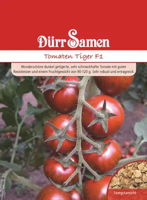 Artikelbild 1 von 'Tomate Tiger F1' aus der Kategorie Tomatensamen