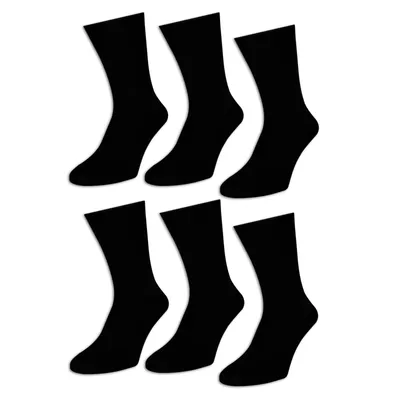 Produktbild von 3x Freizeitstrümpfe Socken Strümpfe 39-42 Damen Herren Freizeitsocken Baumwolle