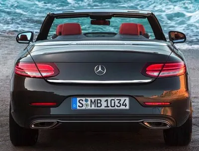 Productafbeelding van Mercedes C-Klasse, A206 Cabrio, modeljaar 2021 en later, chroomkleurige sierstrip