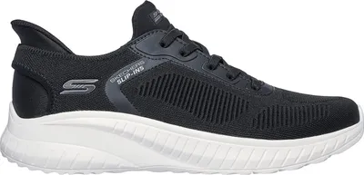 Produktbild von Skechers Bobs Squad Chaos Solid Step Slip-On Schwarz BLK Größe EU 46