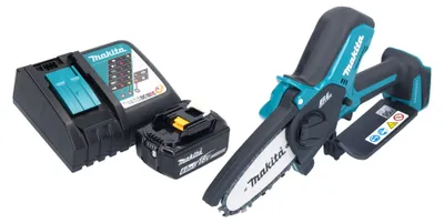 Obrázek produktu pro Akumulátorová vyvětvovací pila Makita DUC 101 RG01 18 V 10 cm bezkartáčová + 1x akumulátor 6,0 Ah + nabíječka.