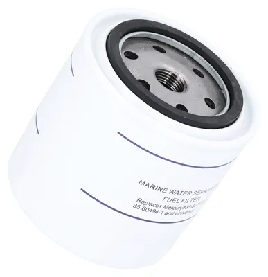 Image de Filtre à carburant avec séparateur d'eau, modèle 35-60494-1, de remplacement, compatible avec les moteurs hors-bord Mercruiser