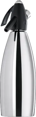 Produktbild von Isi Soda Siphon Edelstahl 1 Liter Silber Schwarz